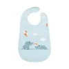 Done by Deer Bib w/velcro - Playground - Blue