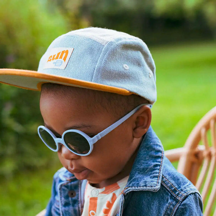 KIETLA Sunglasses ROZZ 1-2 y Round Light Blue - Image 4