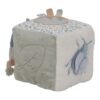 LITTLE DUTCH. Fabric activity cube - Lucky Leaves GRS