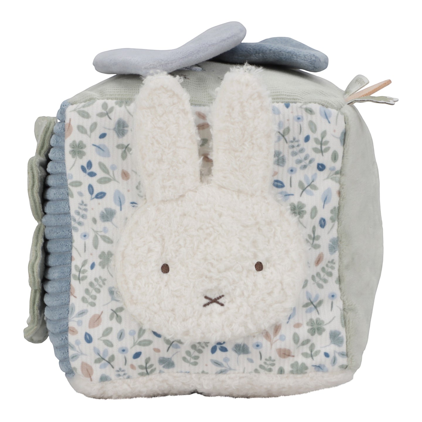 LITTLE DUTCH. Fabric activity cube - Lucky Leaves GRS - Image 10