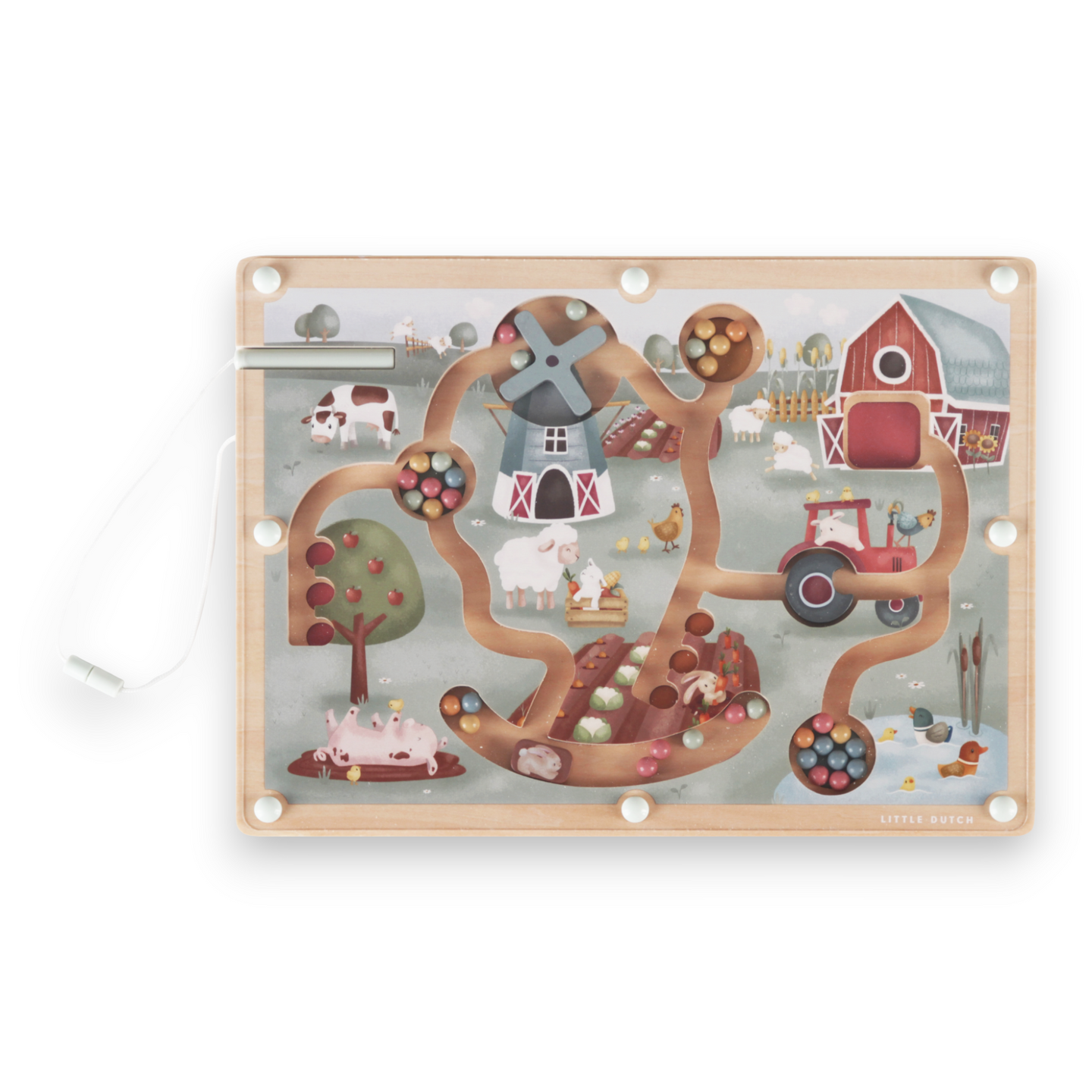 LITTLE DUTCH. Little Farm FSC magnetic maze