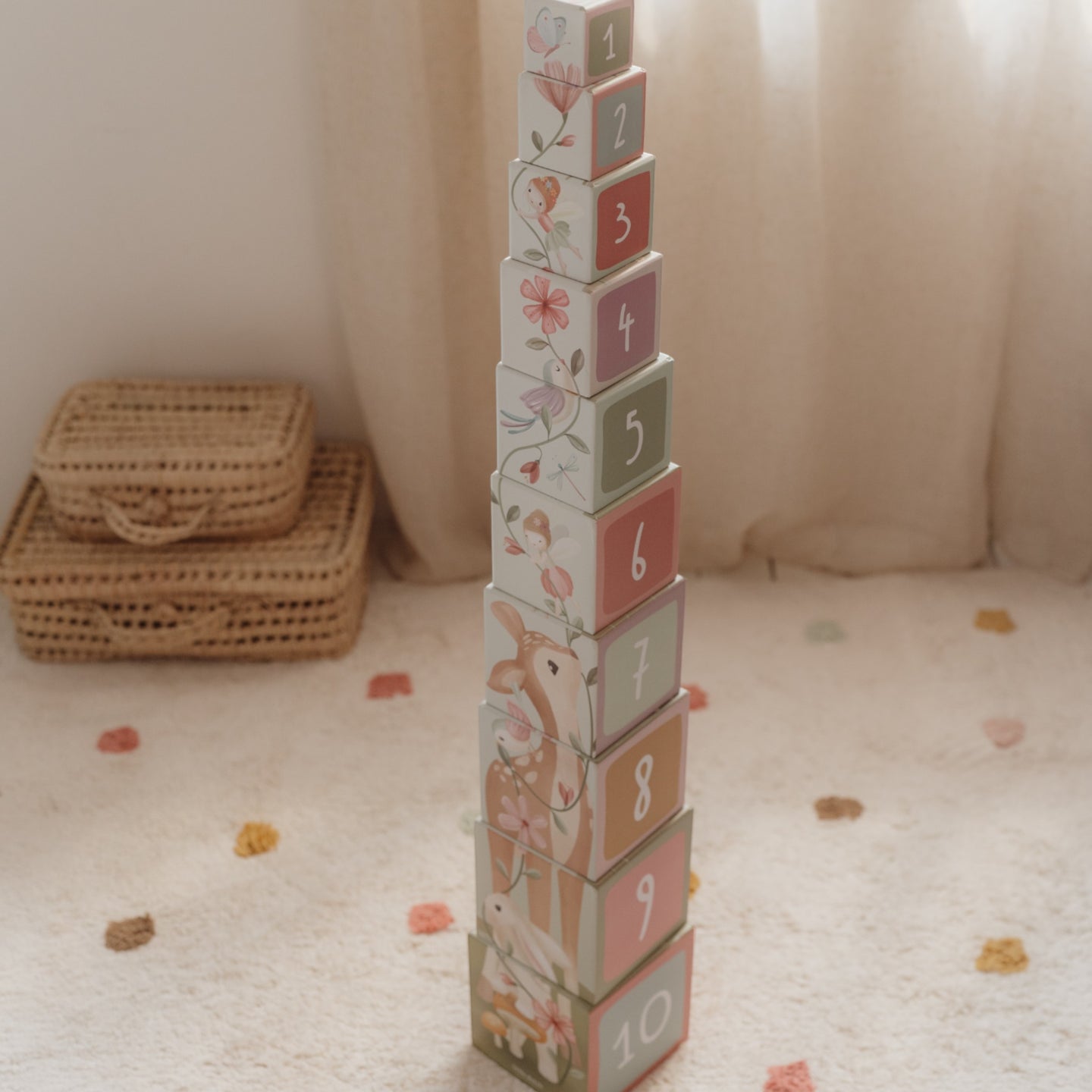 LITTLE DUTCH. Fairy Garden Building Blocks - Image 4