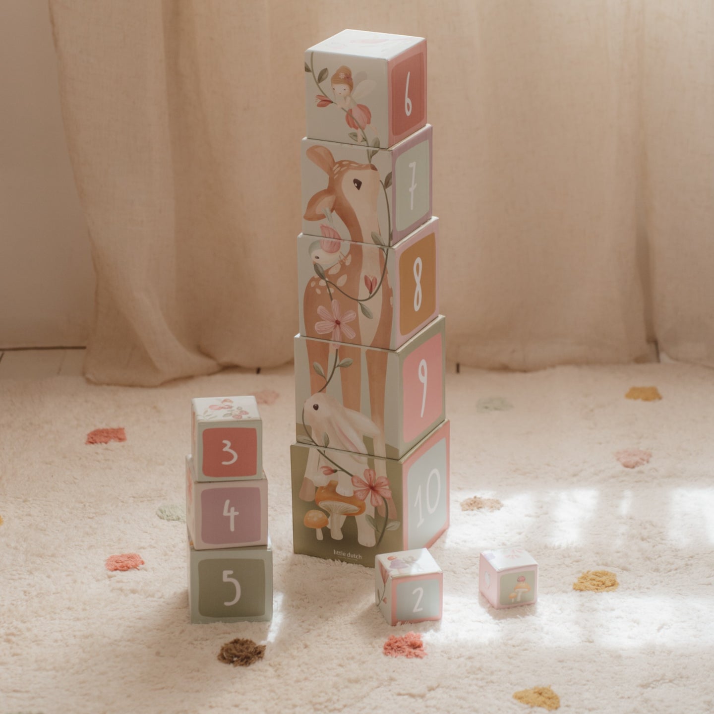 LITTLE DUTCH. Fairy Garden Building Blocks - Image 7