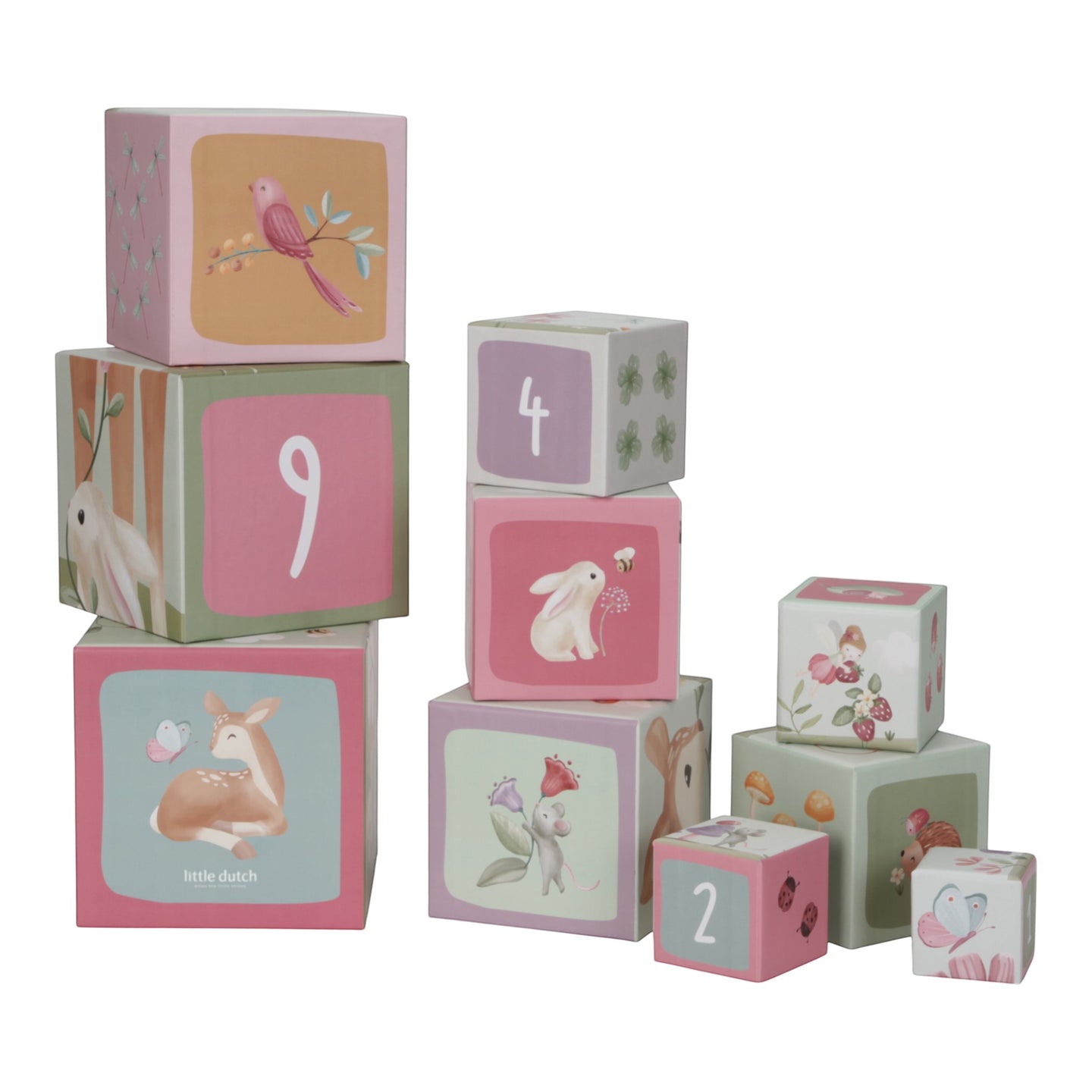 LITTLE DUTCH. Fairy Garden Building Blocks - Image 8