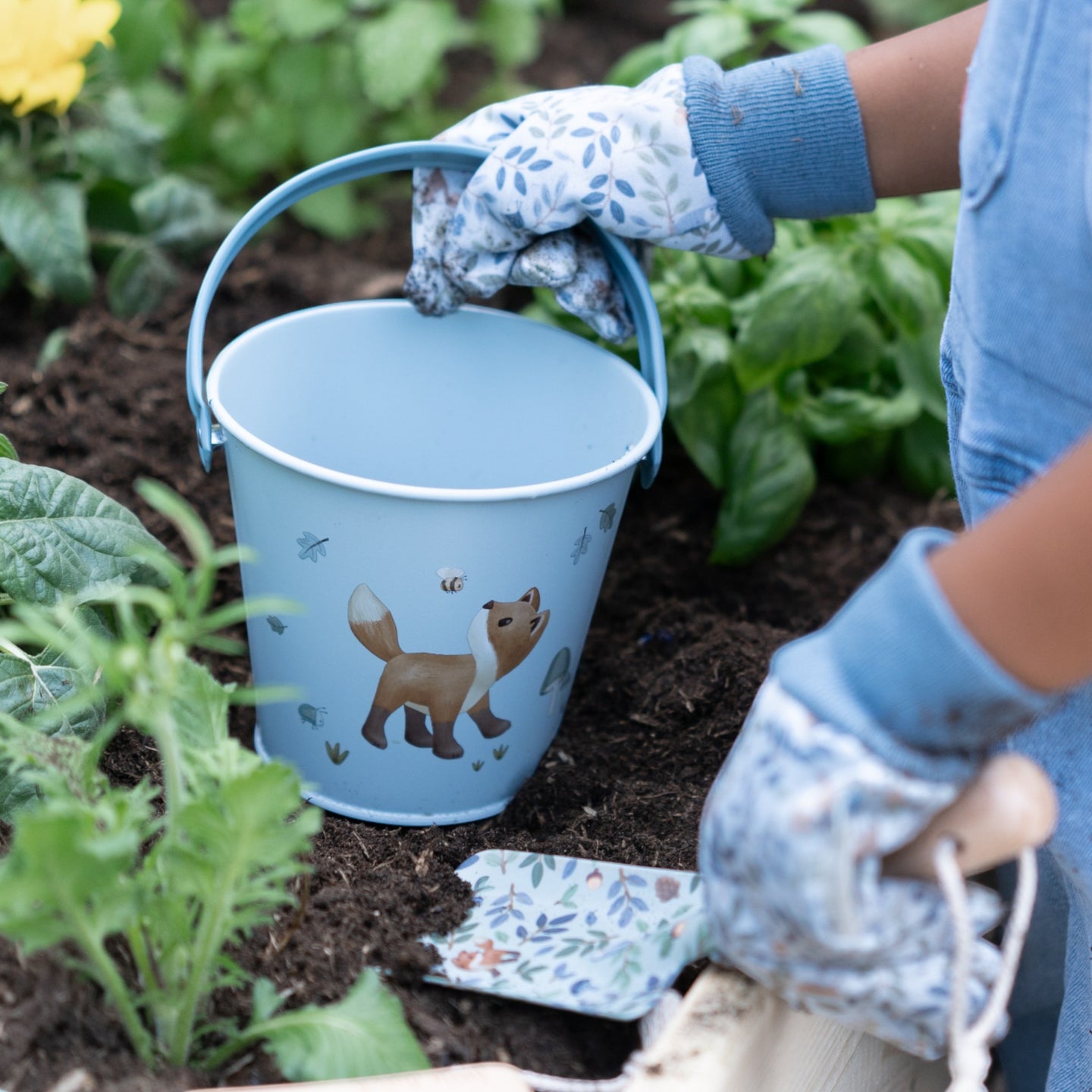 LITTLE DUTCH. Forest Friends FSC children's garden tool set - Image 5