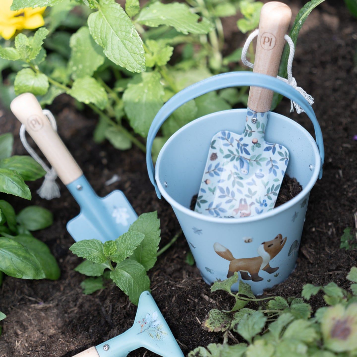 LITTLE DUTCH. Forest Friends FSC children's garden tool set - Image 9