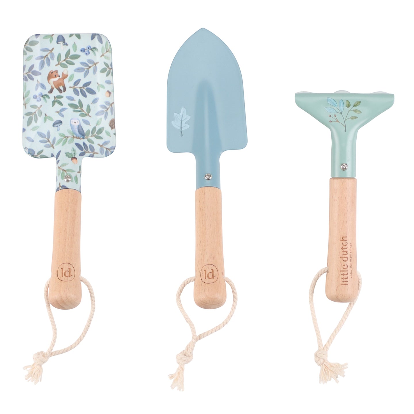 LITTLE DUTCH. Forest Friends FSC children's garden tool set - Image 10