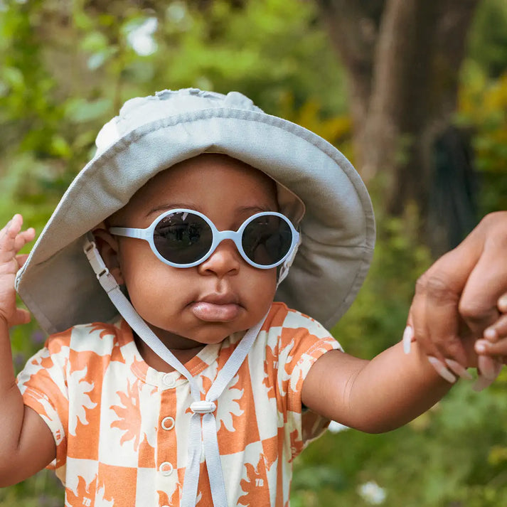 KIETLA Sunglasses ROZZ 1-2 y Round Light Blue - Image 2