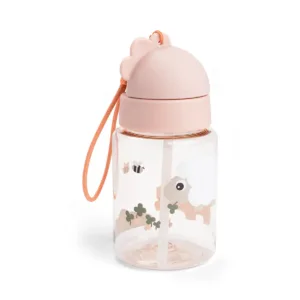 Done by Deer Straw bottle - Tiny farm - Powder - 280 ml