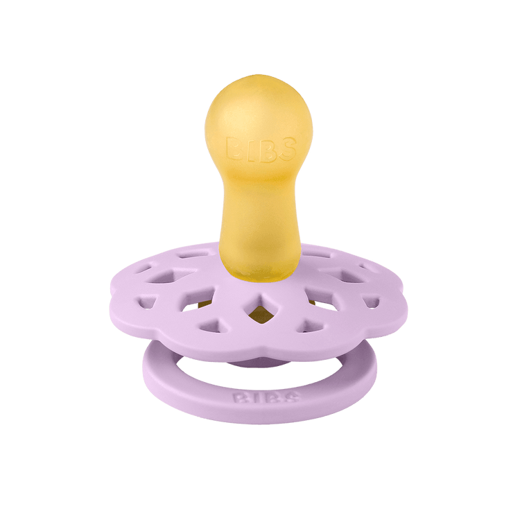 BIBS Boheme Pacifiers 2 Pack - Violet Sky/Mauve NO1 - Image 2