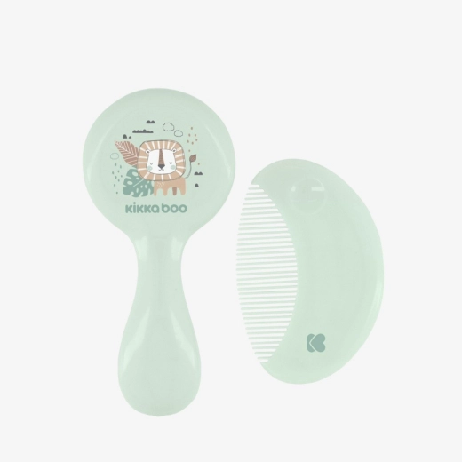 COMB & BRUSH NATURAL BRISTLES MINT - Image 2