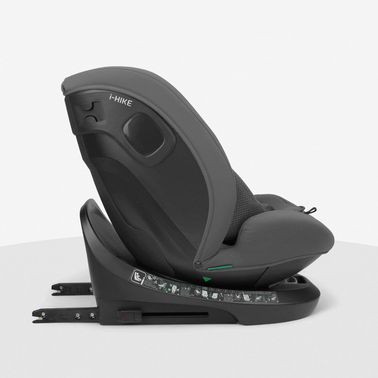 Car seat 40-150 cm i-Hike i-SIZE Dark Grey 2025 - Image 5