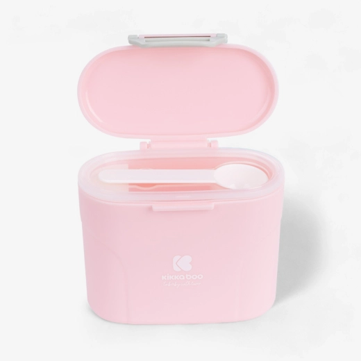 Milk powder dispenser with scoop 160g Pink - Image 3