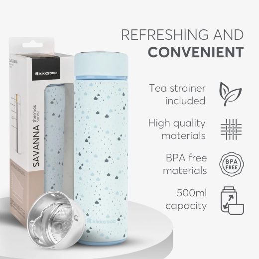 THERMOS 500ML SAVANNA BLUE - Image 7