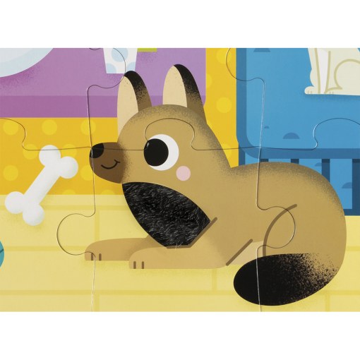 JANOD Tactile Puzzle Pets 20 pieces - Image 6