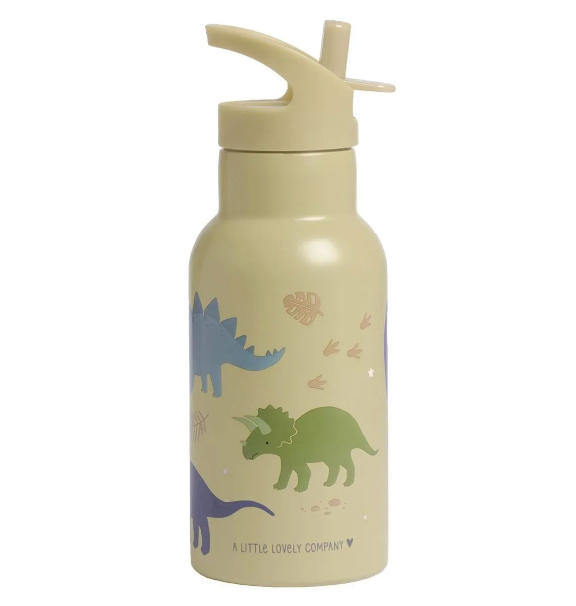 A Little Lovely Company Double-walled stainless steel thermos 350ml Dinosaurs - Image 3