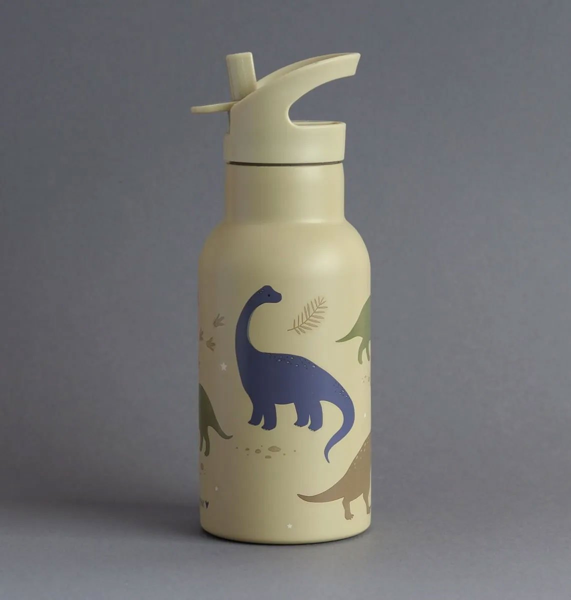 A Little Lovely Company Double-walled stainless steel thermos 350ml Dinosaurs