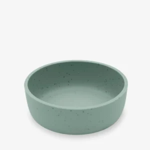 KIKKABOO Bowl Platinum Silicone Sage