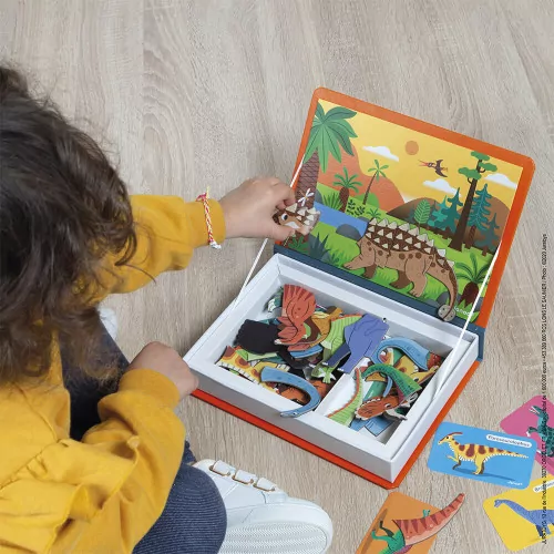 JANOD Dinosaurs Magneti'book, 40 magnets - Image 2
