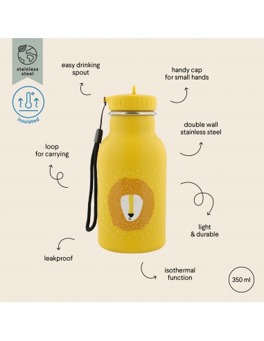 TRIXIE INS. DRINKING BOTTLE 350ML - MR. LION - Image 2