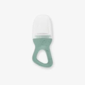 KIKKABOO Soft food feeder Platinum Silicone Sage