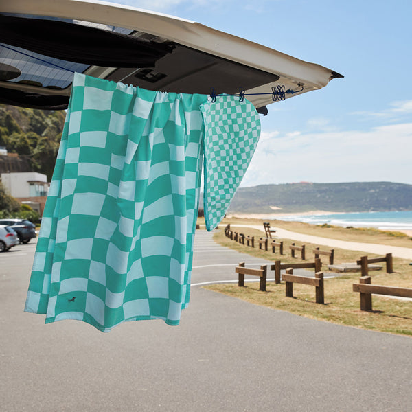 Dock & Bay Quick Dry Towel Check Mate-Extra Large (200x90cm) - Image 2