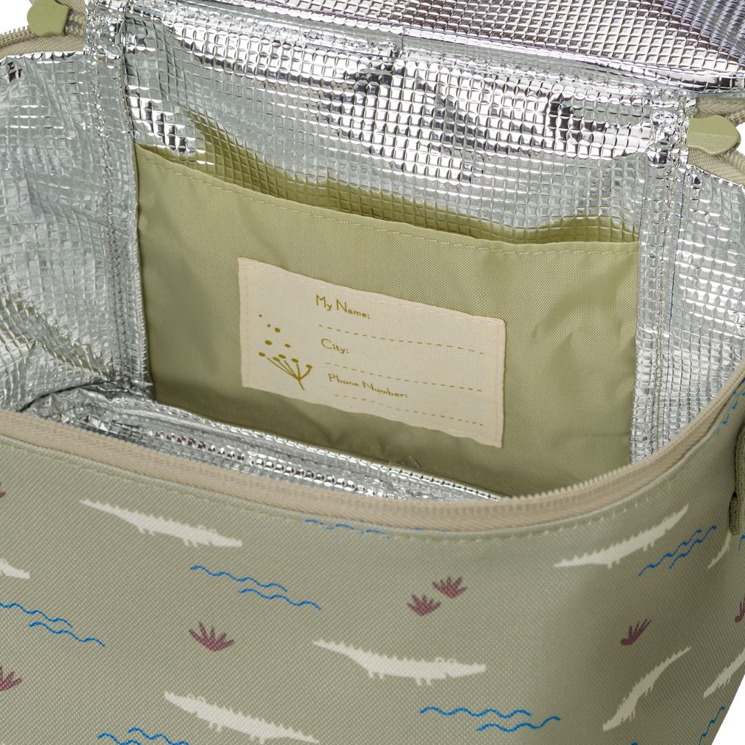 Fresk Insulated Lunchbag Large Crocodile - Image 4