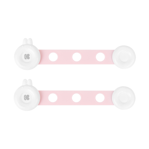 KIKKABOO Multi-purpose lock 2pcs Pink