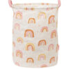 A Little Lovely Company Storage basket: Rainbows