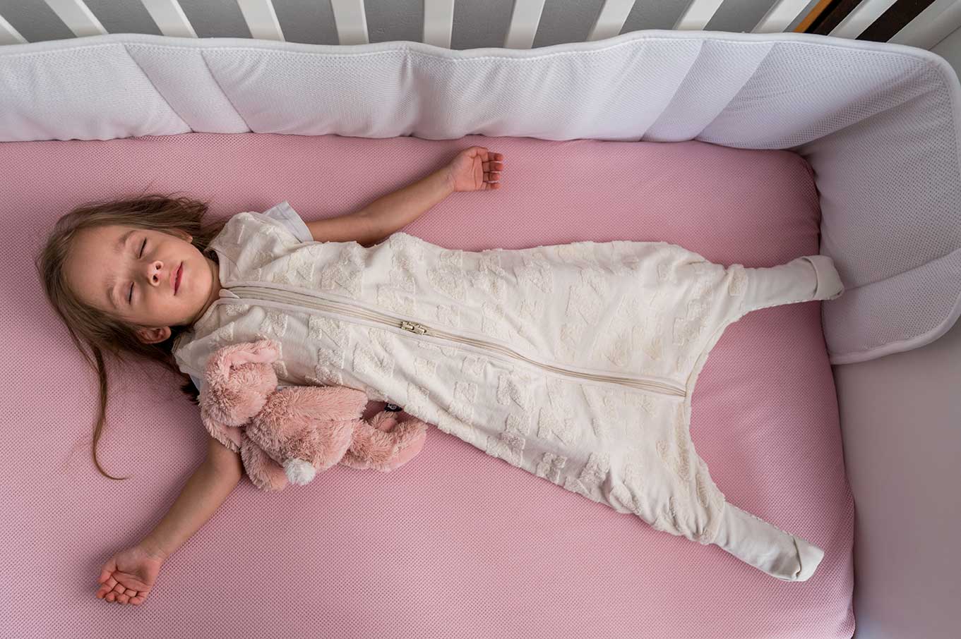 Baby Bliss Jump, Sleeping Bag with Legs, 2,5 Tog, 6-18 months, Dreamy Zzz Cream - Image 13