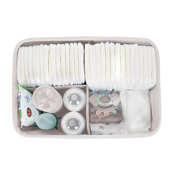 KIKKABOO DIAPER ORGANIZER BEIGE - Image 2