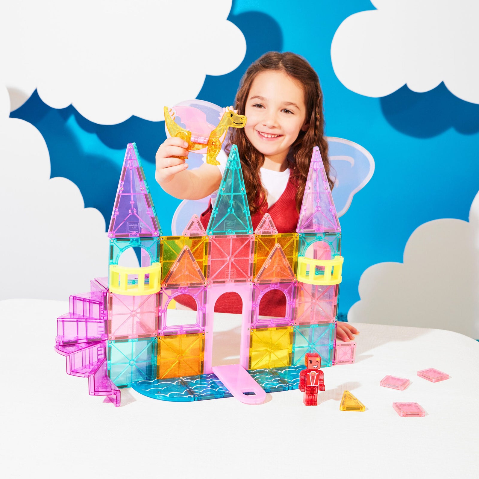 MAGNA TILES Castle DELUXE 48 Set - Image 3