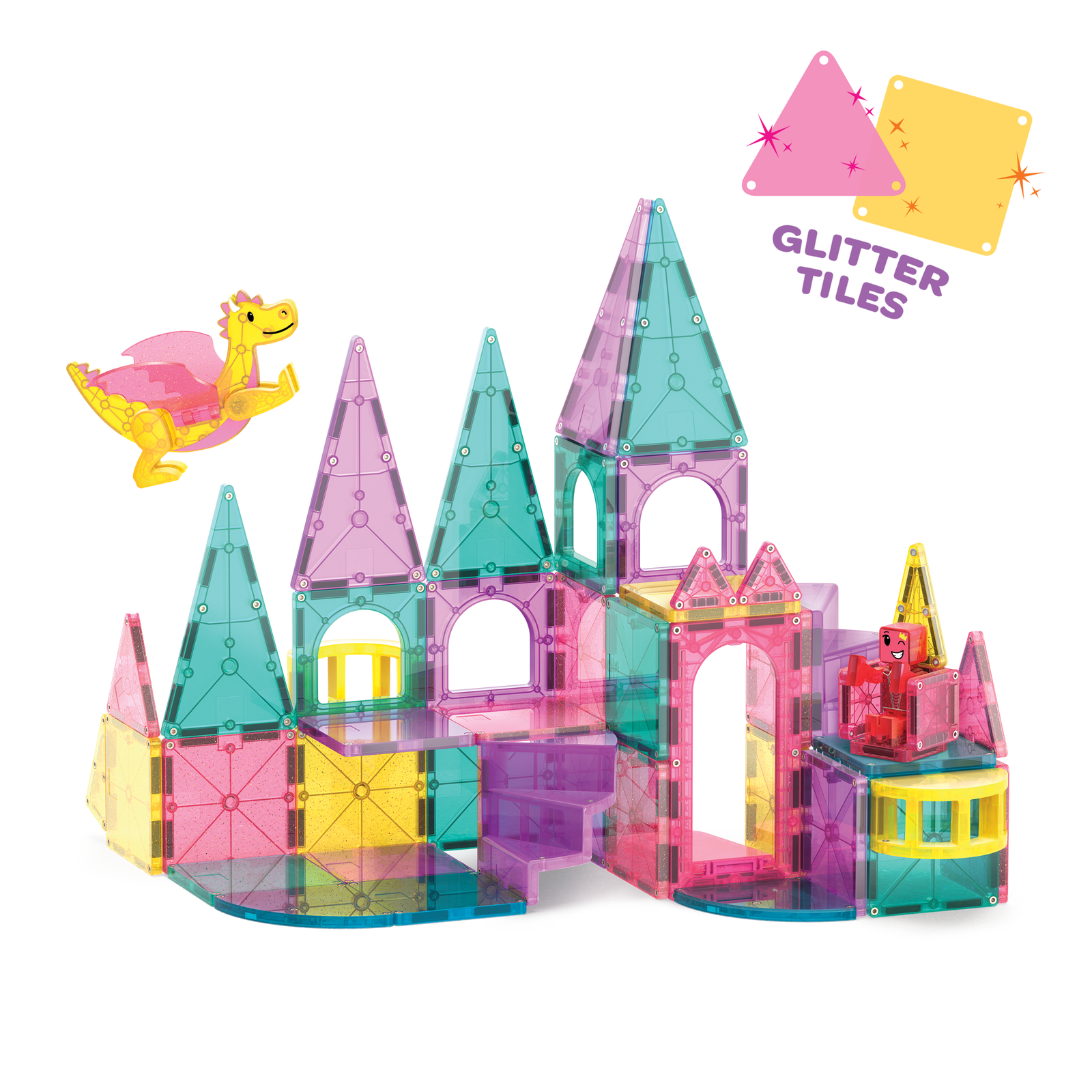 MAGNA TILES Castle DELUXE 48 Set - Image 5