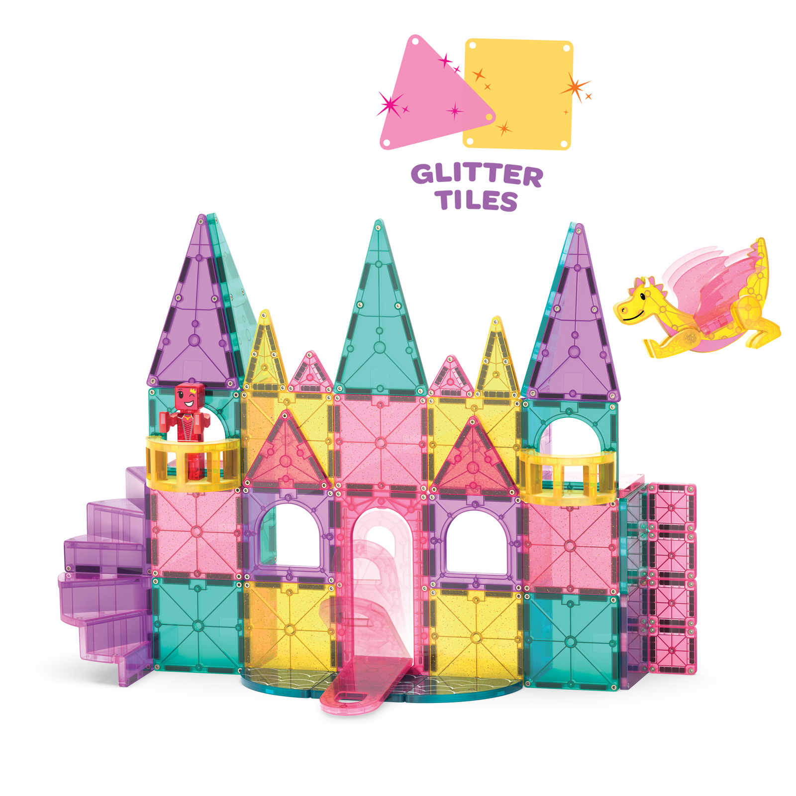 MAGNA TILES Castle DELUXE 48 Set - Image 4