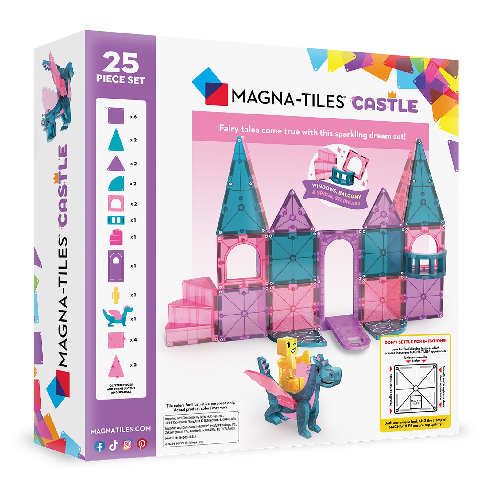 MAGNA TILES Castle 25 Set - Image 7