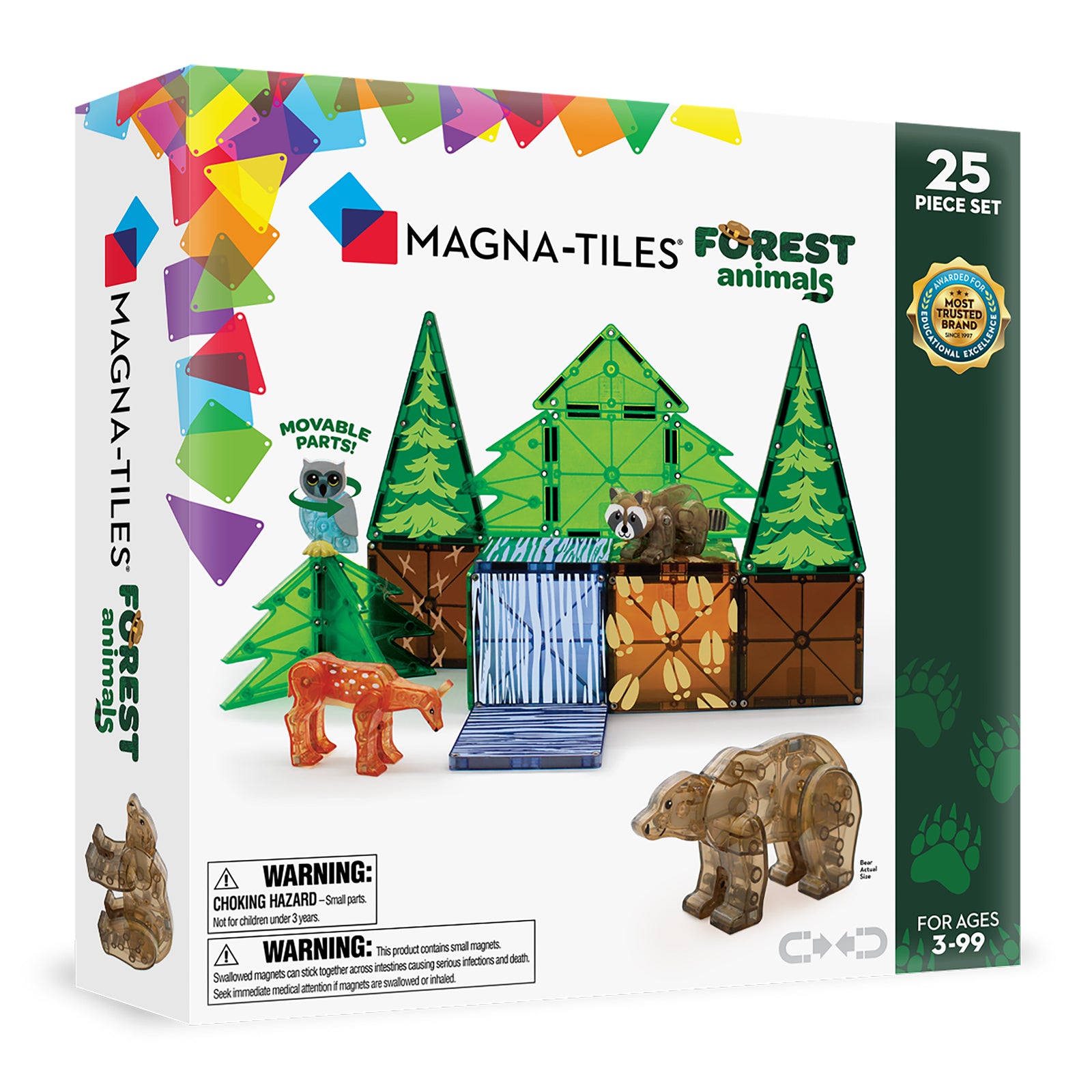 MAGNA TILES Forest Animals 25 Set