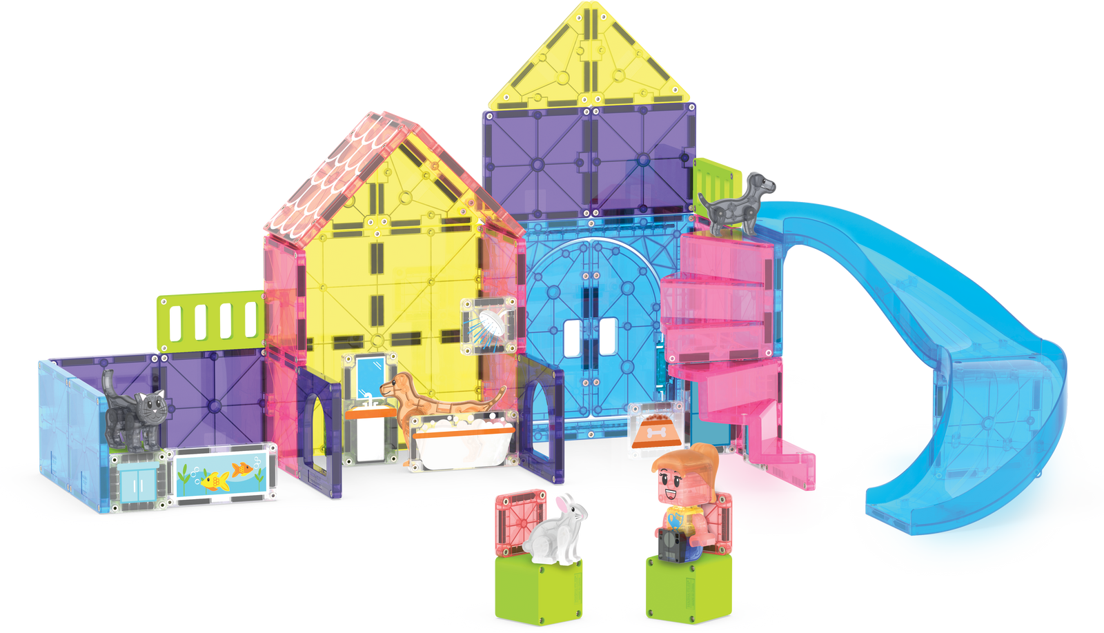 MAGNA TILES Pet Playhouse 50 Set - Image 5