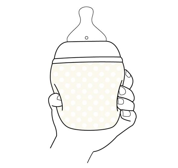 Elhee: Medical silicone baby bottle 240ml-Blossom - Image 5
