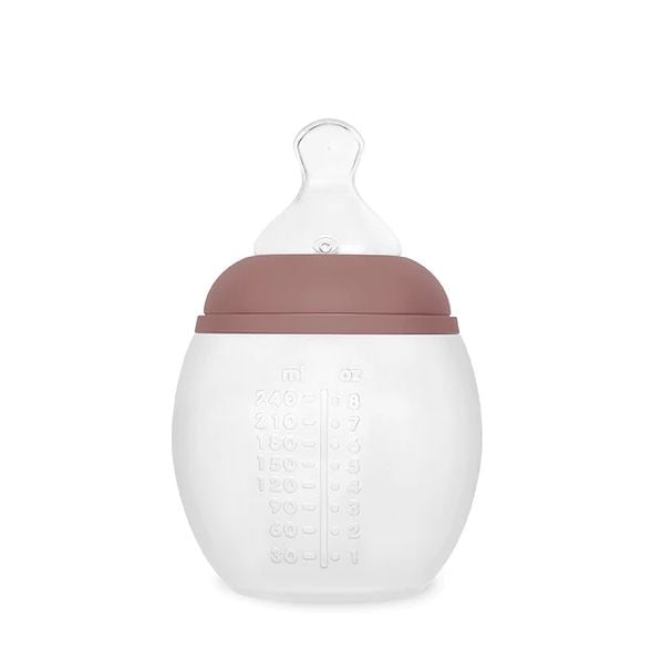 Elhee: Medical silicone baby bottle 240ml-Blossom - Image 7