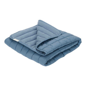 LITTLE DUTCH QUILTED BLANKET S DARK BLUE 70*100