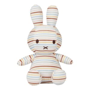 LITTLE DUTCH. Miffy Vintage Sunny Stripes all over fabric doll 25cm