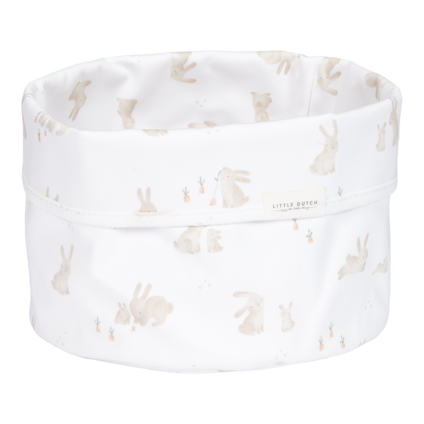 LITTLE DUTCH STORAGE BASKET ROUND BUNNY