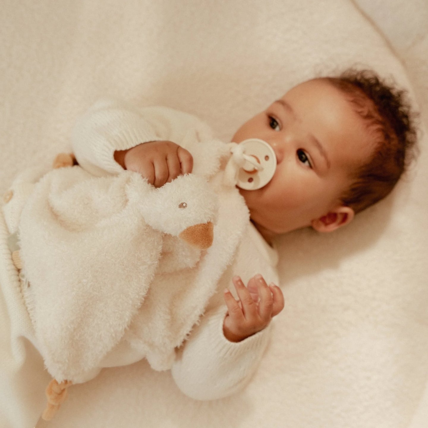 LITTLE DUTCH. Little Goose Cuddle Cloth - Image 2