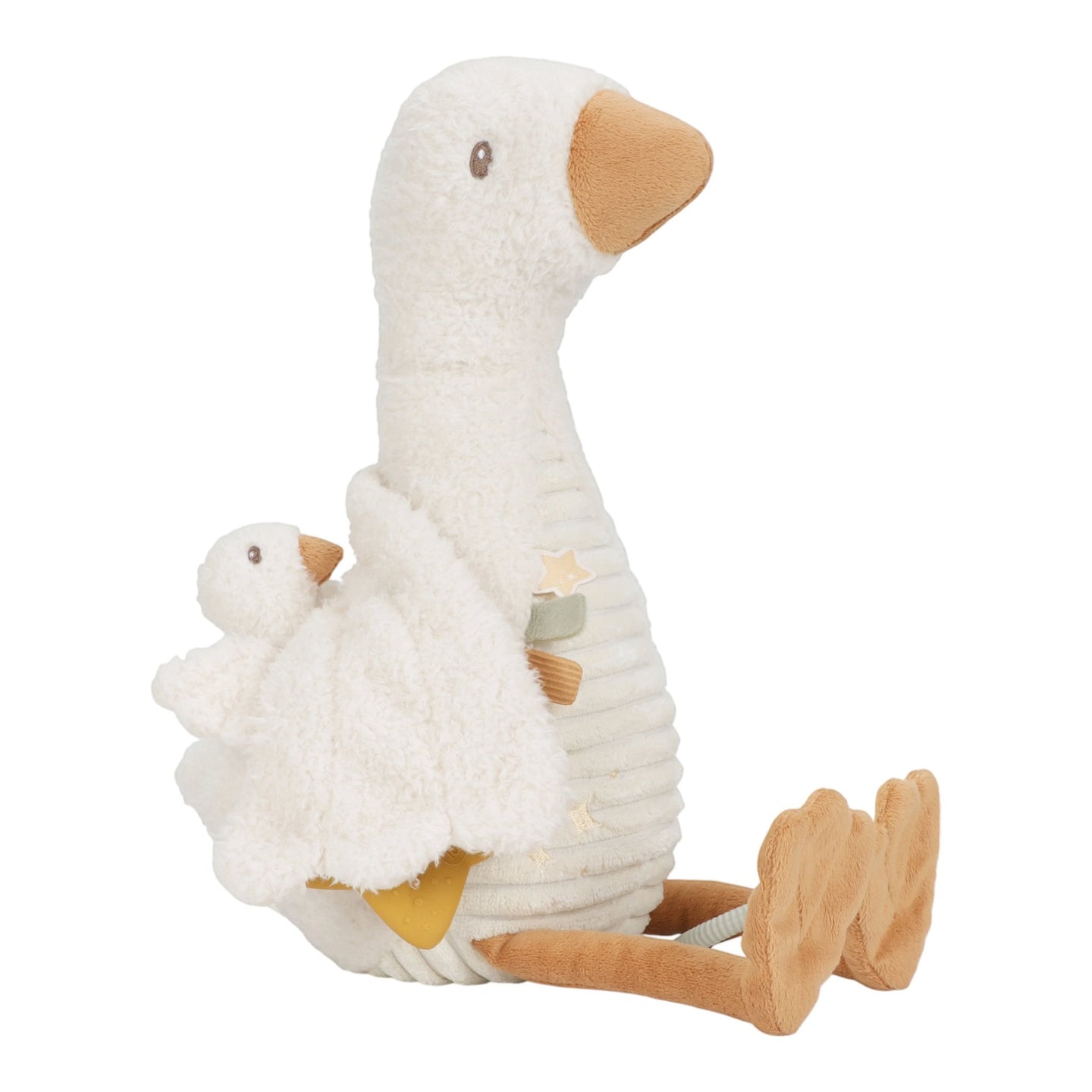 LITTLE DUTCH. Little Goose GRS fabric activity goose