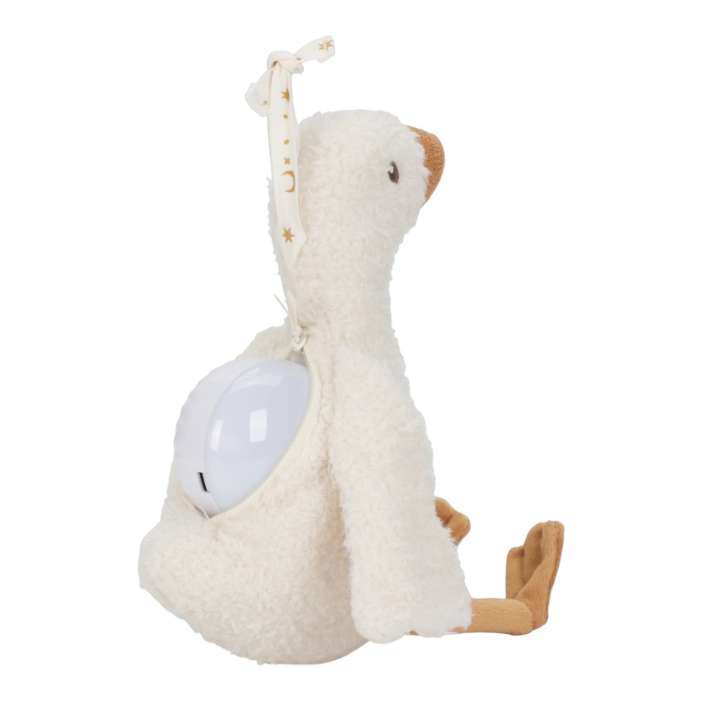 LITTLE DUTCH. Fabric goose with lighting, white noise & music - rechargeable - Image 5