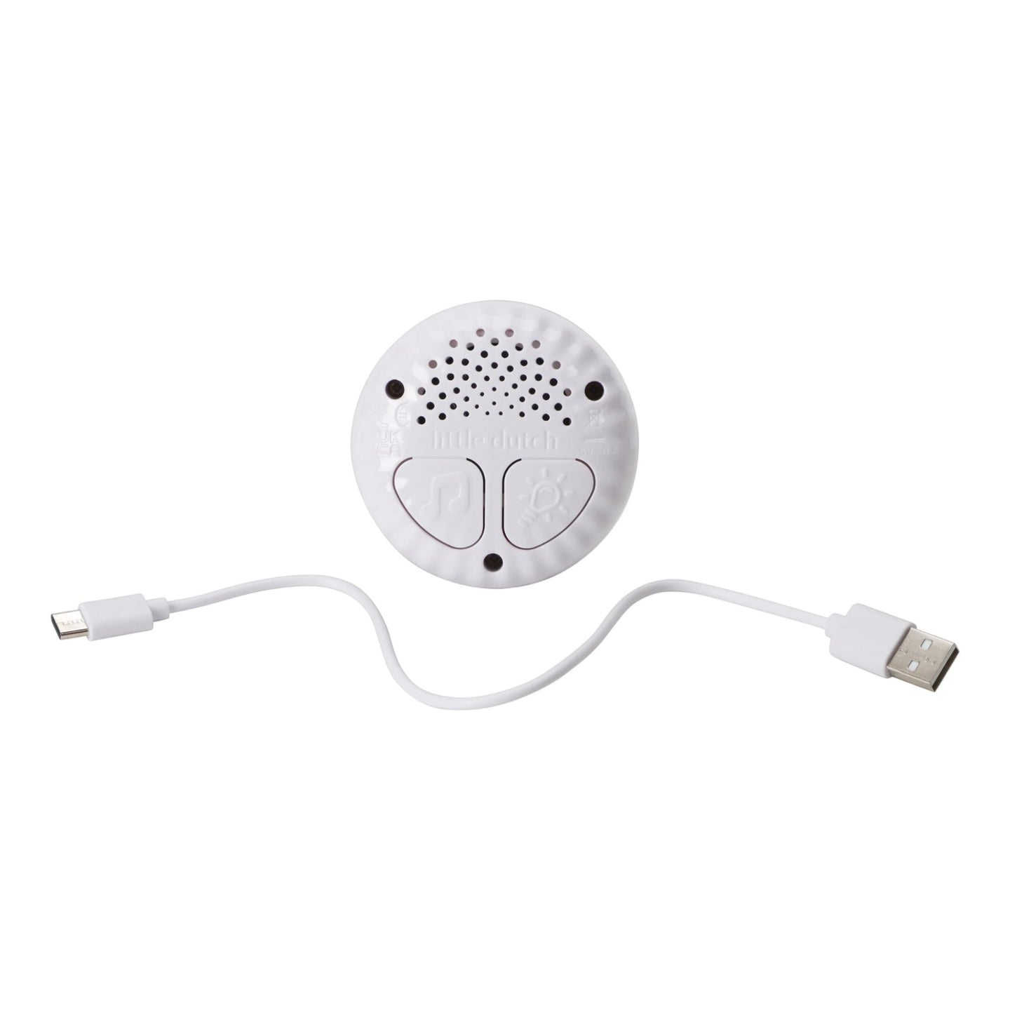 LITTLE DUTCH. Fabric goose with lighting, white noise & music - rechargeable - Image 7