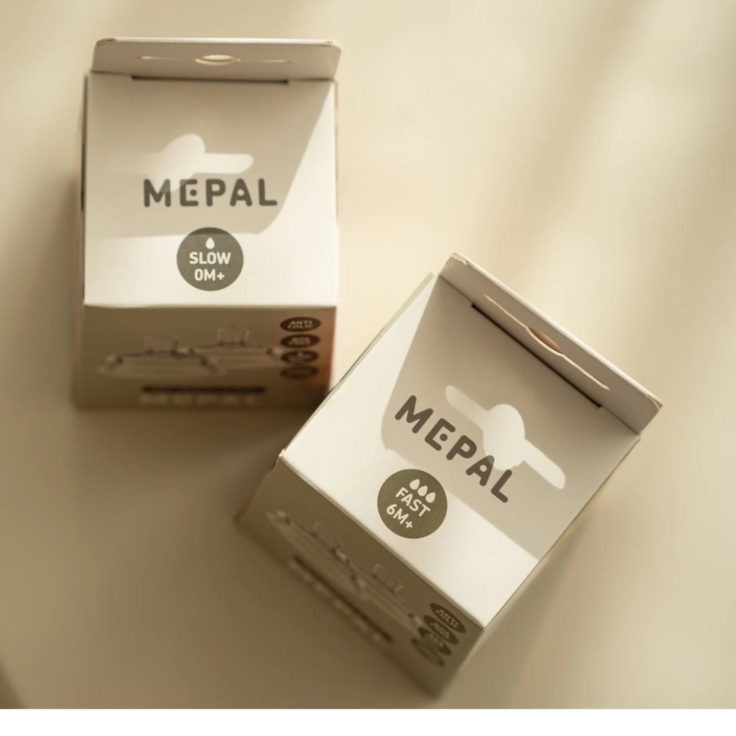 LITTLE DUTCH / MEPAL. Fast flow nipples for Mio bottles - 2 pcs (transparent) - Image 4