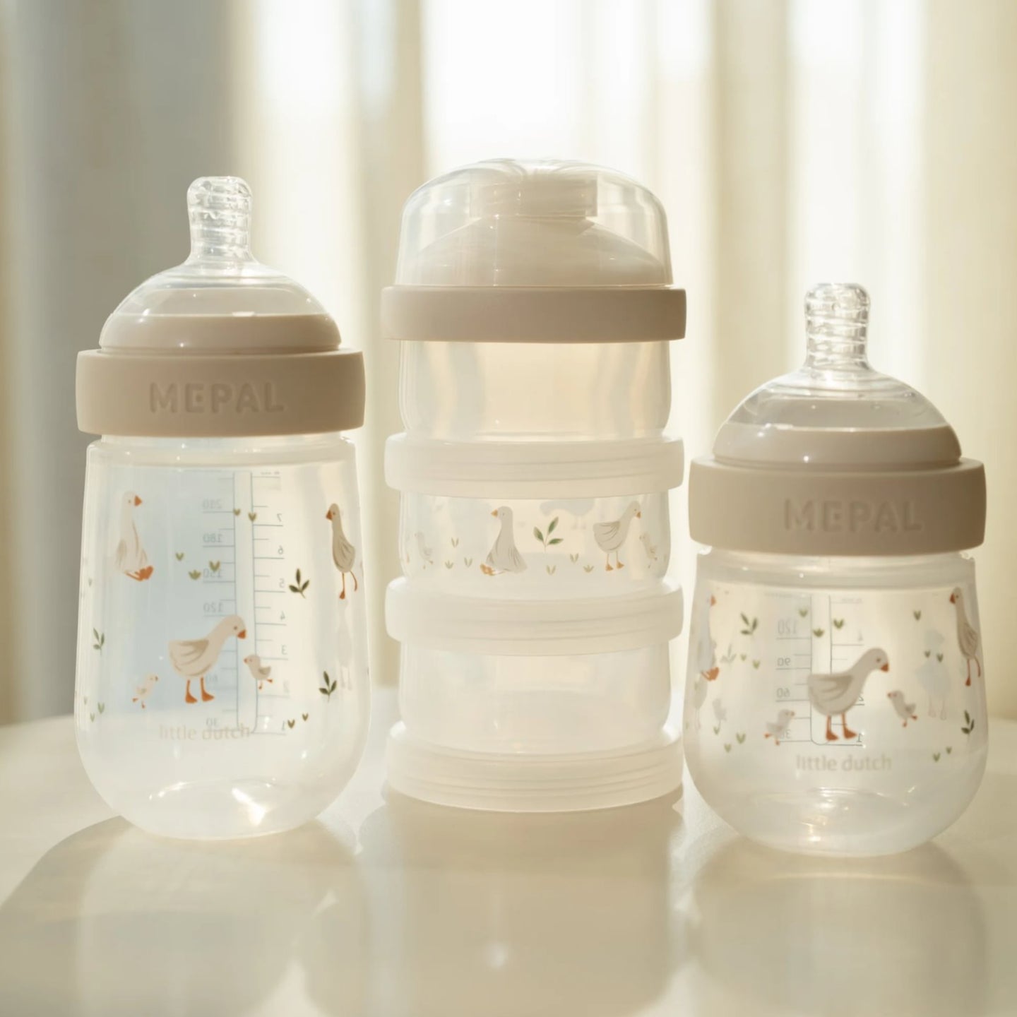 LITTLE DUTCH. Mio 3-level milk powder dispenser - Little Goose - Image 4