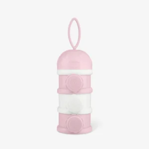 KIKKABOO Milk powder dispenser 3-layer Pink