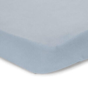 LITTLE DUTCH Fitted Sheet Pure Denim Blue 90x200